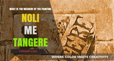 Exploring the Artistic Medium of 'Noli Me Tangere
