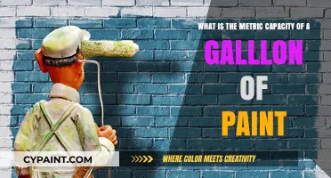 Exploring the Metric Capacity of a Gallon of Paint