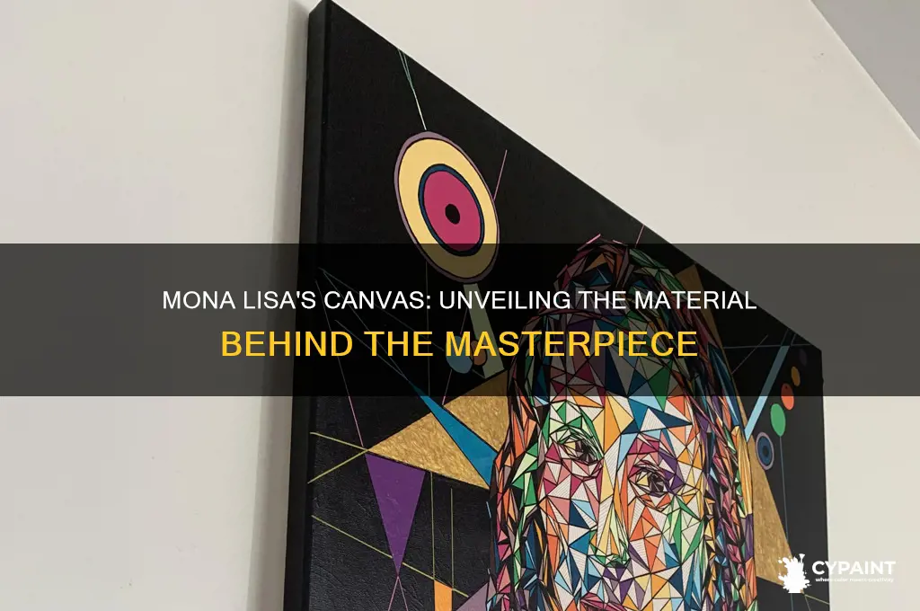 what is the mona lisa painted on