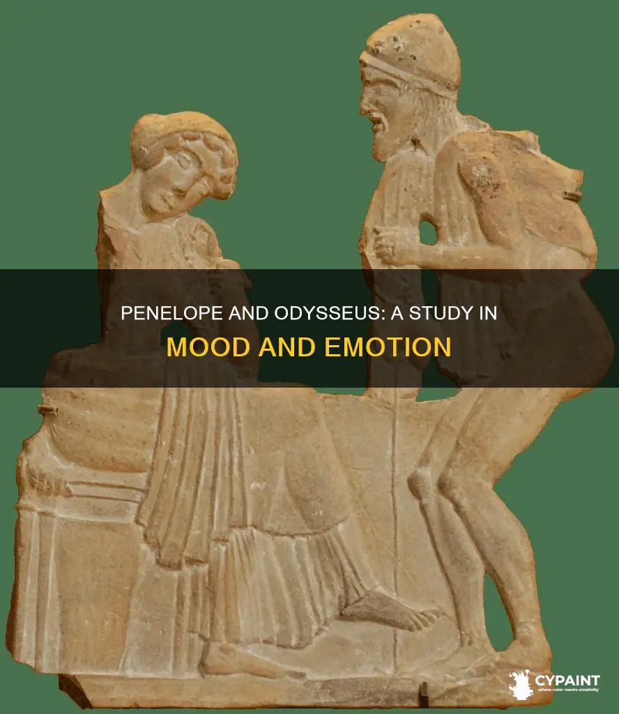 what is the mood of penelope and odysseus painting