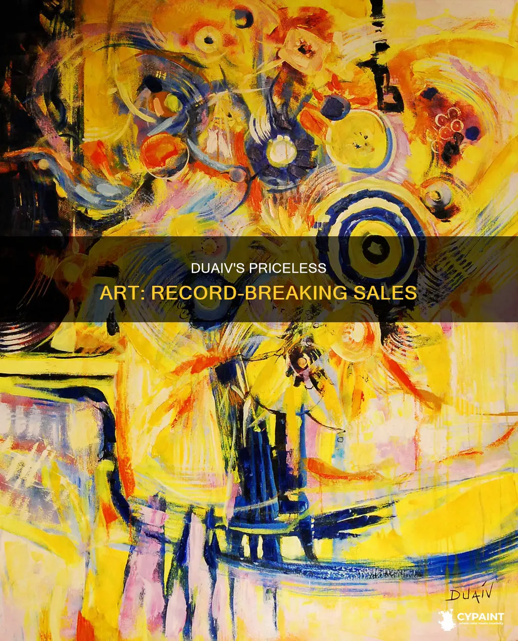 what is the most a duaiv painting sold for