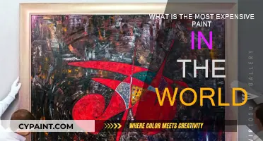 The World's Priciest Paint: A Costly Canvas