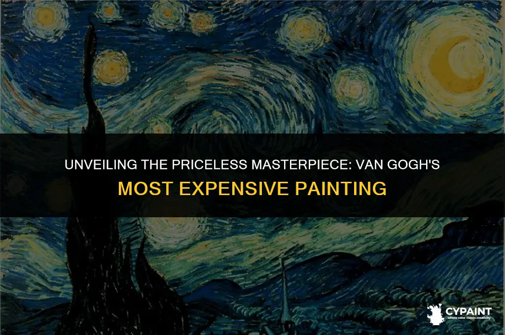 what is the most expensive painting by vincent van gogh