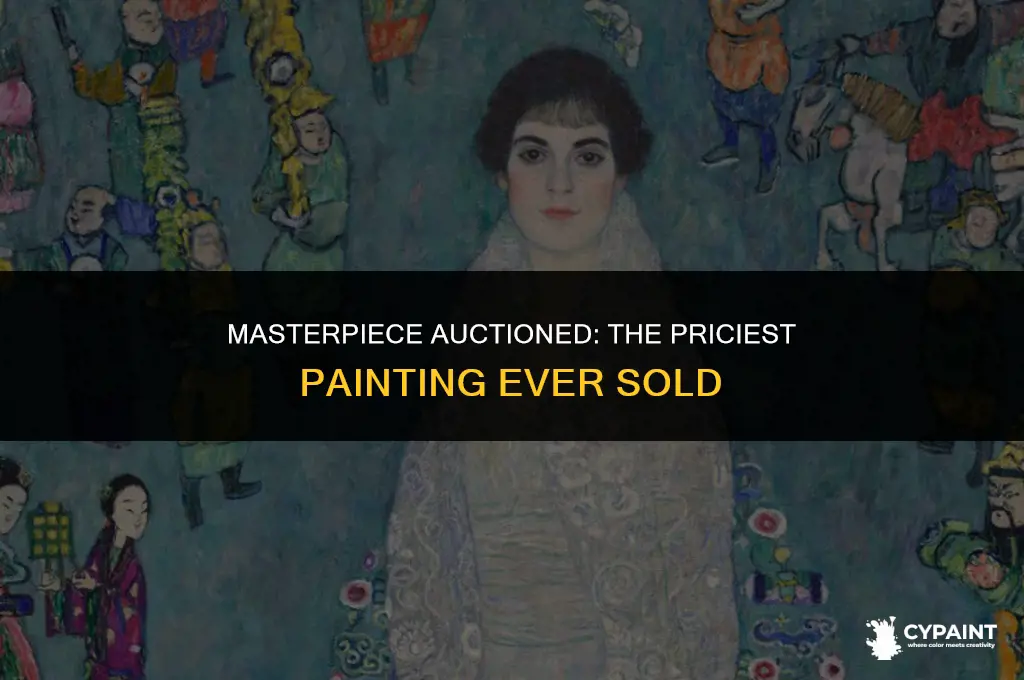 what is the most expensive painting ever sold at auction
