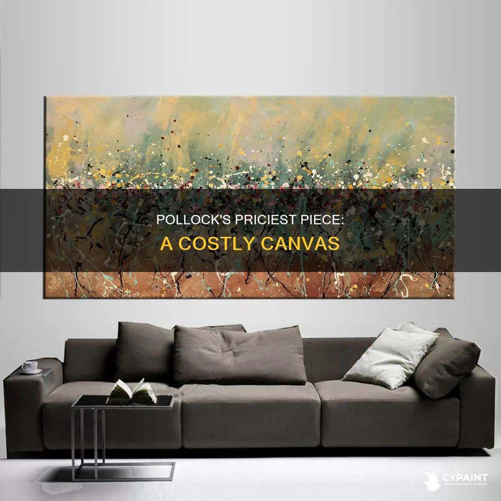 what is the most expensive painting from jackson pollock