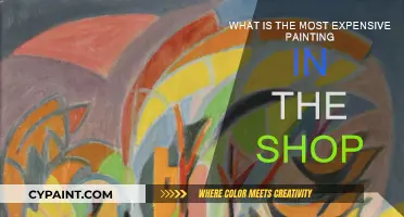 Shop's Priciest Painting: An Expensive Masterpiece