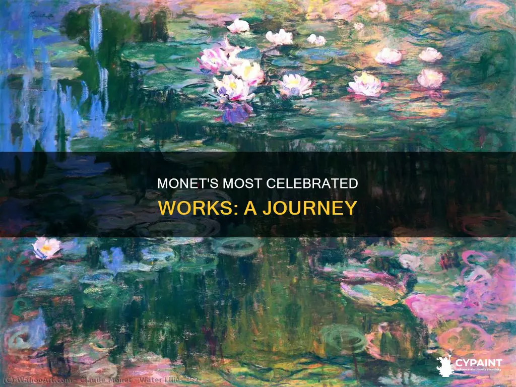 what is the most famous painting by claude monet