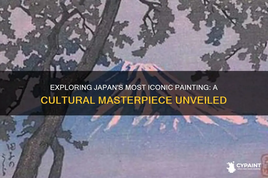what is the most famous painting in japan