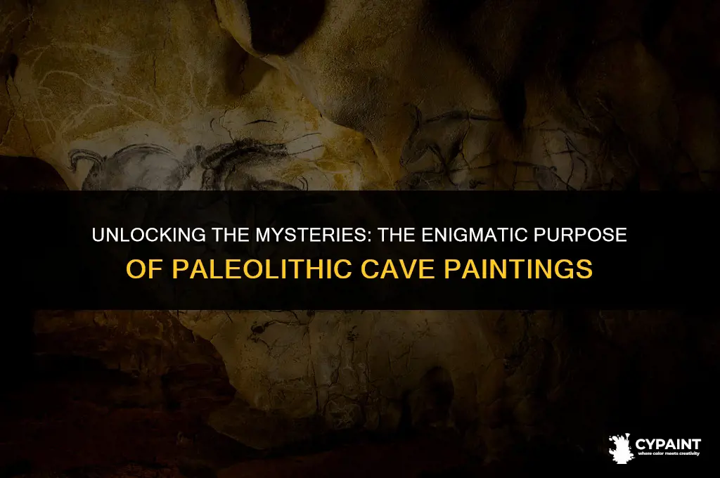 what is the most likely purpose of paleolithic cave paintings
