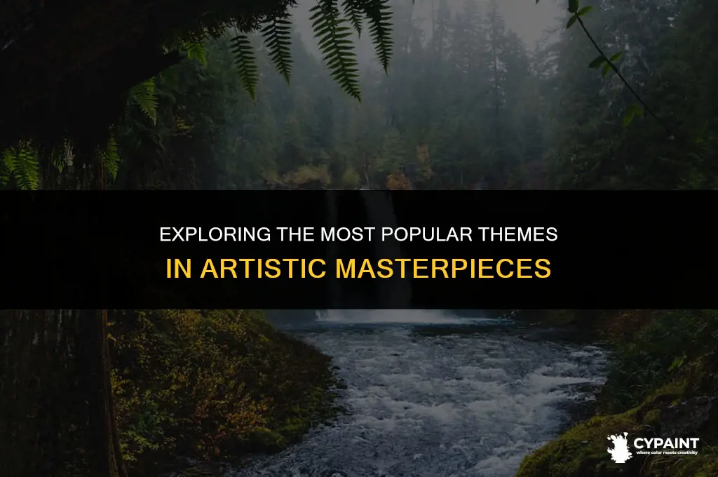 what is the most often depicted subject matter in painting