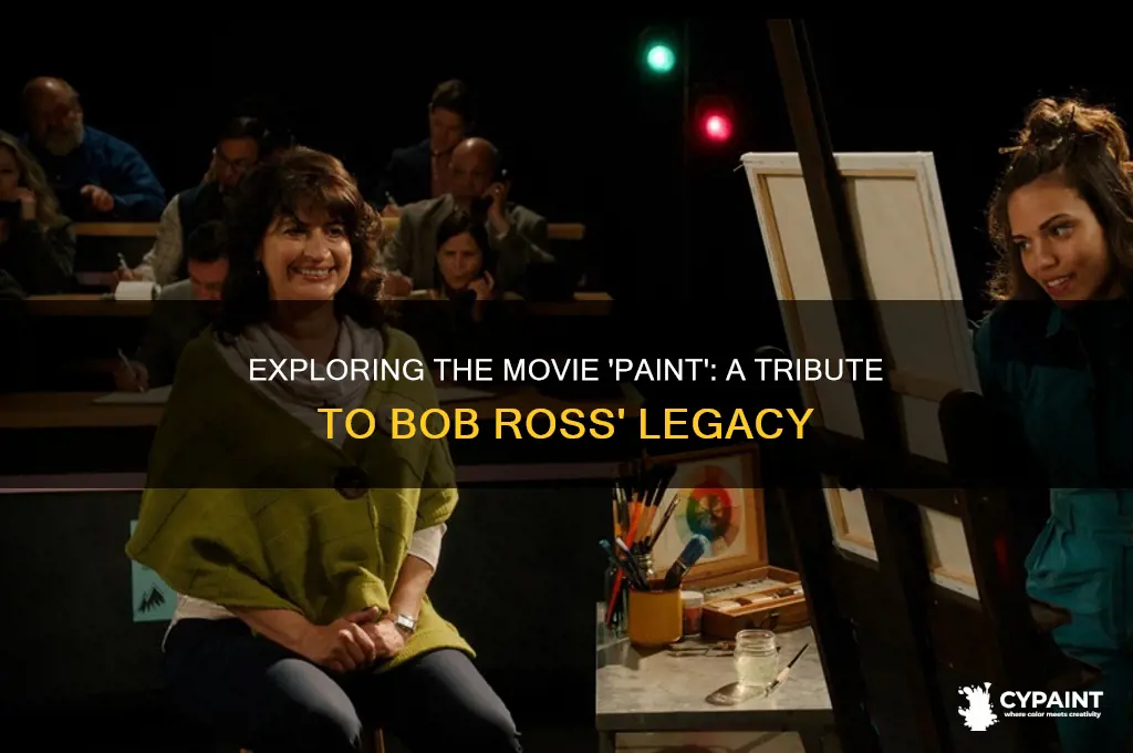 what is the movie paint about bob ross