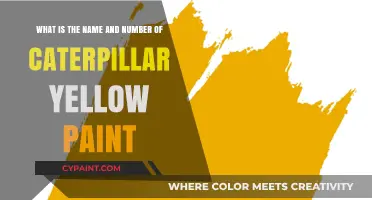 Exploring Caterpillar's Yellow Paint: Name, Number, and Uses