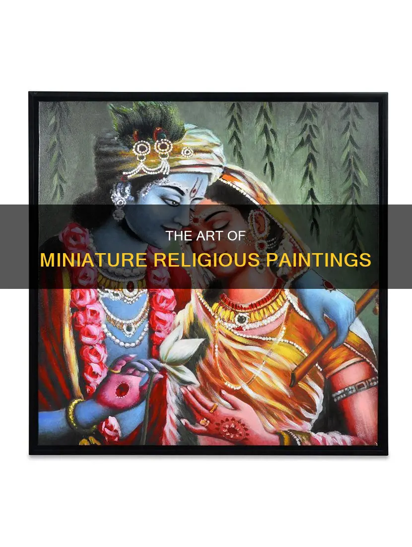 what is the name for a small religious painting