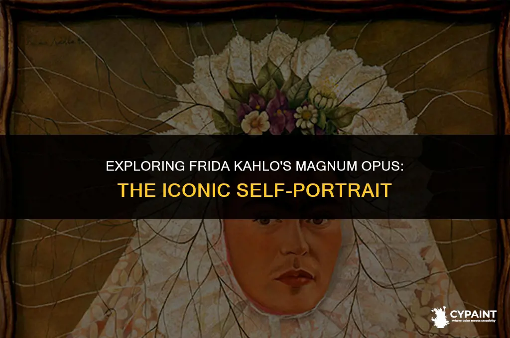 what is the name of frida kahlo most famous painting