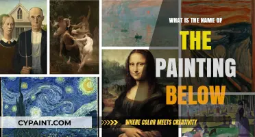 Unveiling the Masterpiece: Discovering the Name of the Painting Below