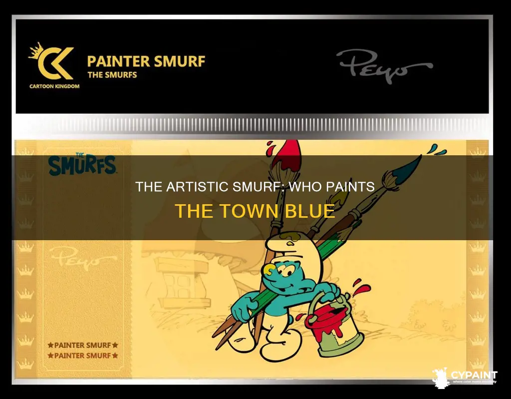 what is the name of the smurf that paints