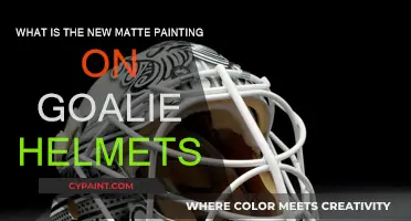 Goalie Helmets: The Art of Matte Painting
