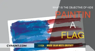 Kids' Flag Painting: Creative Expression and Patriotism