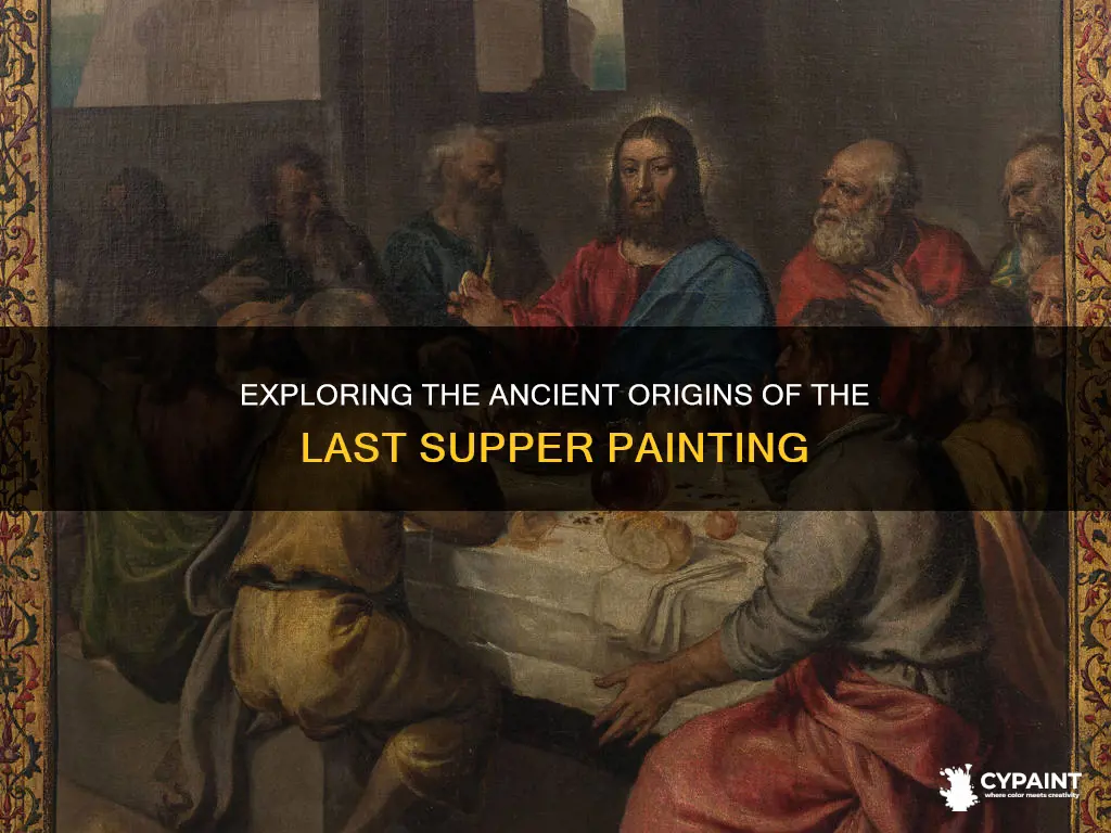 what is the oldest painting of the last supper