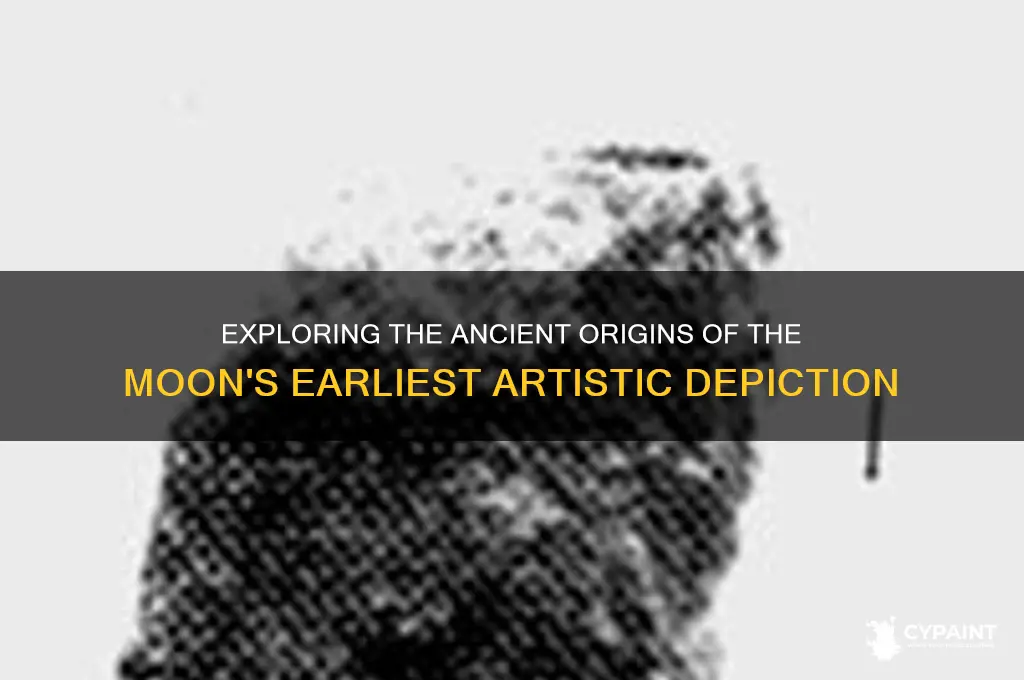 what is the oldest painting of the moon