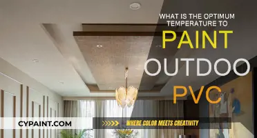 Best Temperature for Painting Outdoor PVC