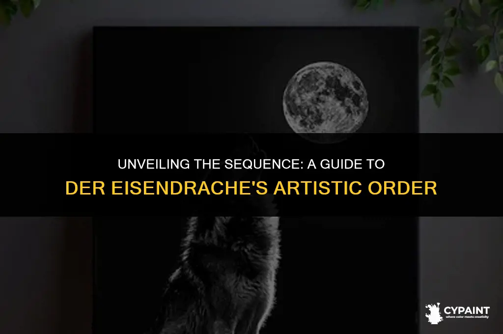 what is the order of the paintings in der eisendrache