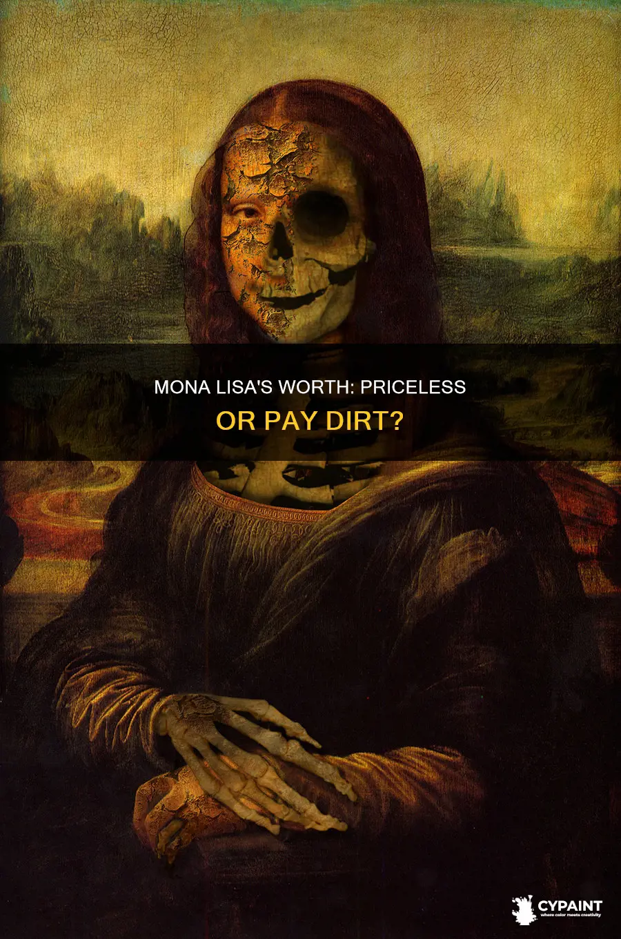 what is the original painting the mona lisa worth