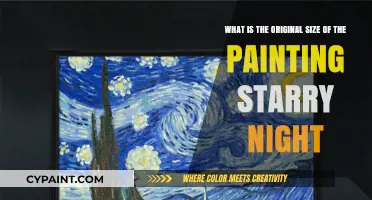 Unveiling the Original Dimensions of Van Gogh's Starry Night