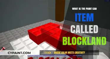 Understanding the Paint Can Item in Blockland: A Comprehensive Guide