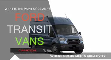 Ford Transit Van Paint Code Guide for Amazon Shoppers