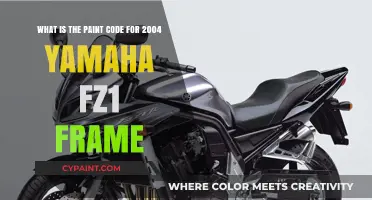 Decoding the 2004 Yamaha FZ1 Frame Paint Code: A Comprehensive Guide