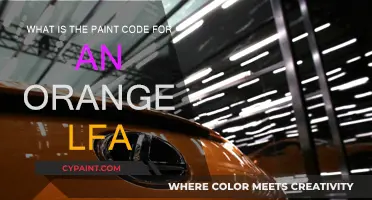 Finding the Perfect Paint: LFA Orange Code