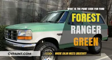 Unlocking the Perfect Shade: Ford Forest Ranger Green Paint Code Revealed