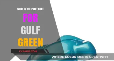 Discover the Exact Paint Code for Gulf Green Color