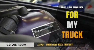 How to Find Your Truck's Paint Code: A Quick Guide