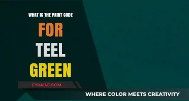 Discover the Exact Paint Code for Teal Green Color