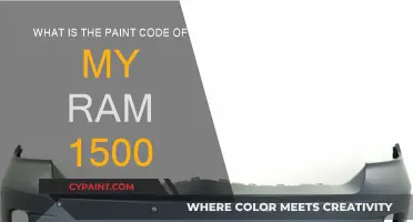 Finding Paint Code for Your Ram 1500 Truck