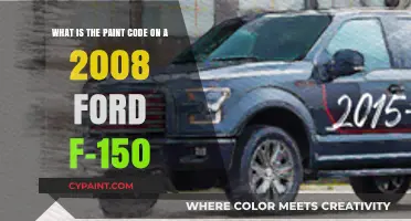 Unlocking the Color Mystery: 2008 Ford F-150 Paint Codes Revealed