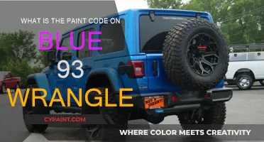 Finding the Perfect Paint Match for Your Blue 93 Wrangler