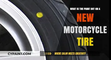 Unveiling the Mystery: What's That Paint Dot on Your New Motorcycle Tire?