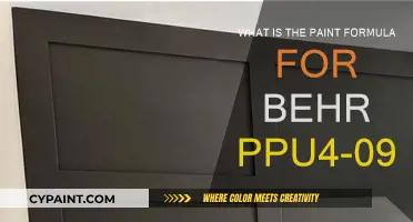 Unveiling Behr PPU4-09's Paint Formula Secrets