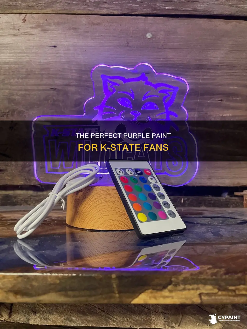 what is the paint number for k-state purple