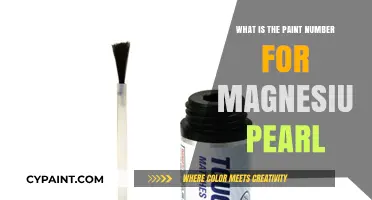Magnesium Pearl Paint Code: Unveiling the Exact Color Number