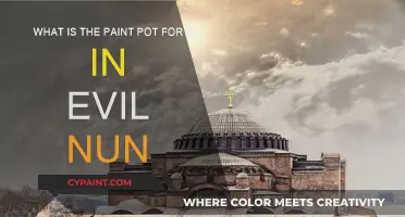 Evil Nun: Paint Pot's Purpose