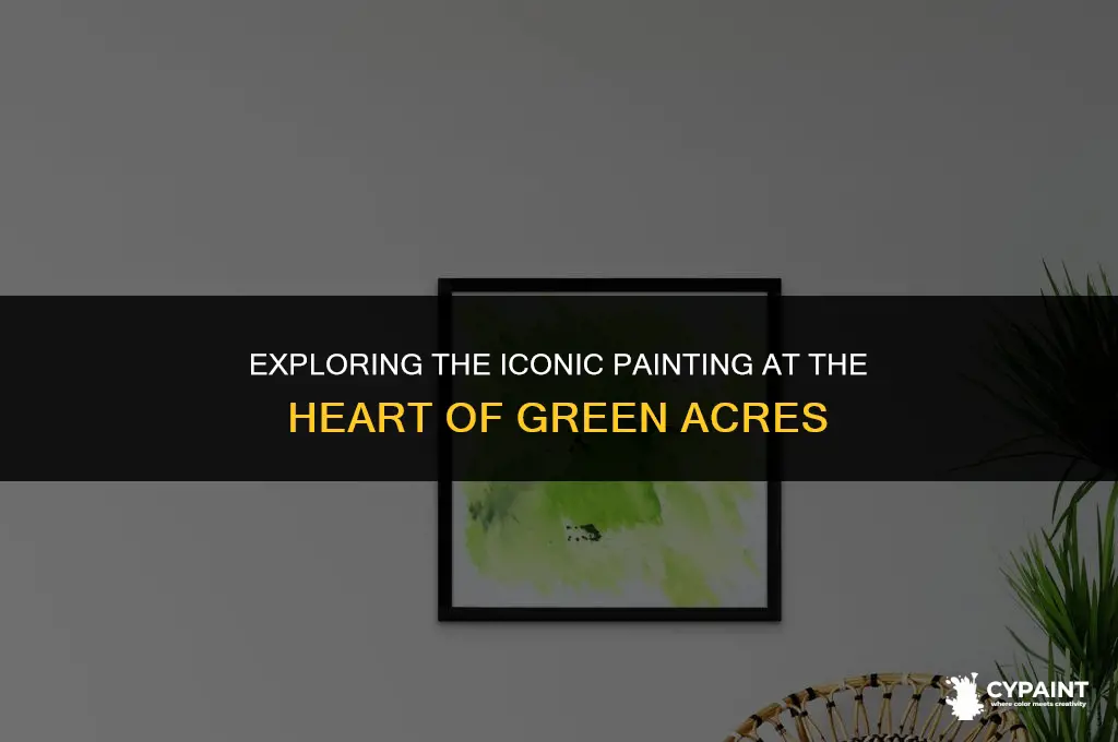 what is the painting at the beginning of green acres