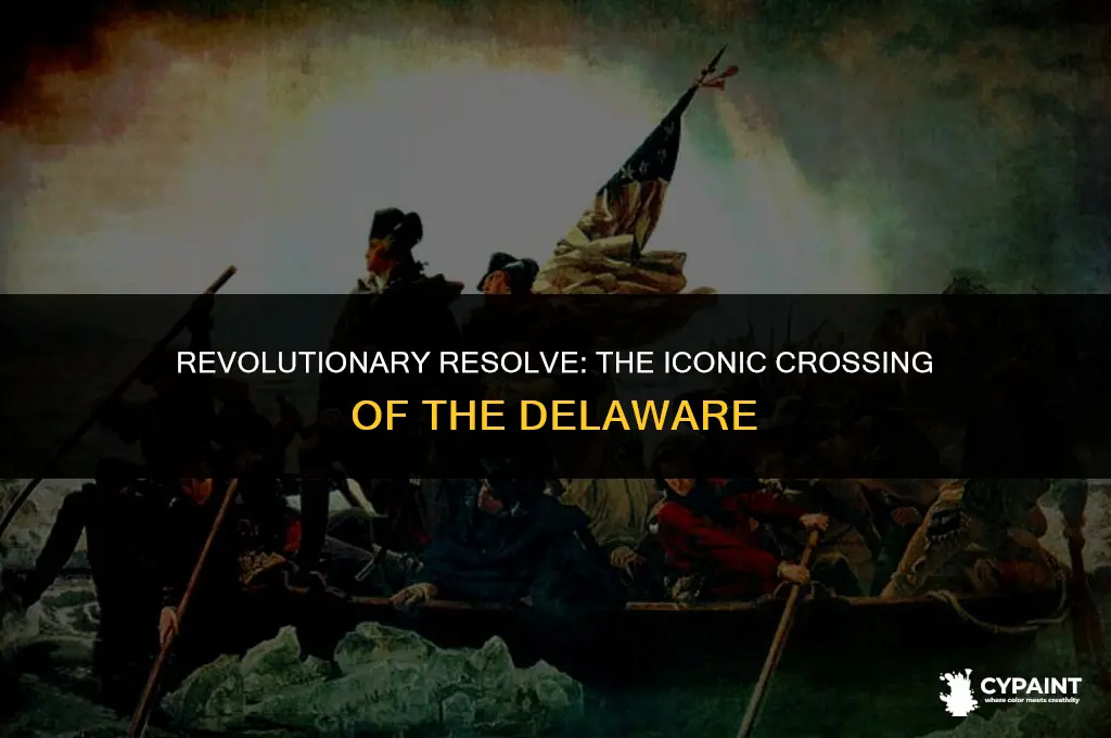 what is the painting called with washington crossing the deleware