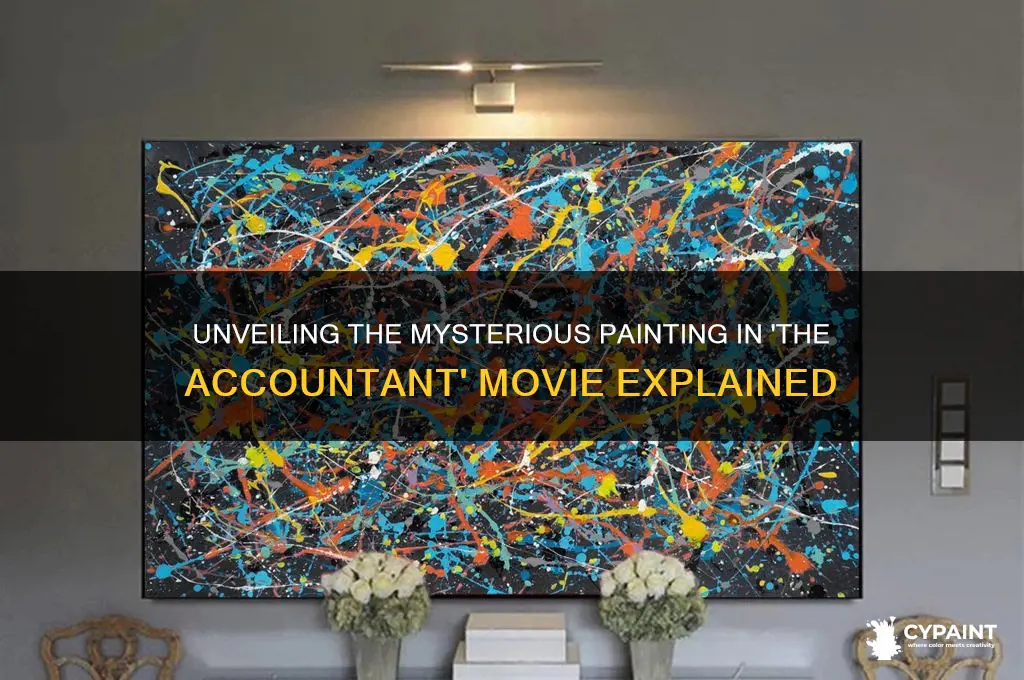 what is the painting in the accountant movie