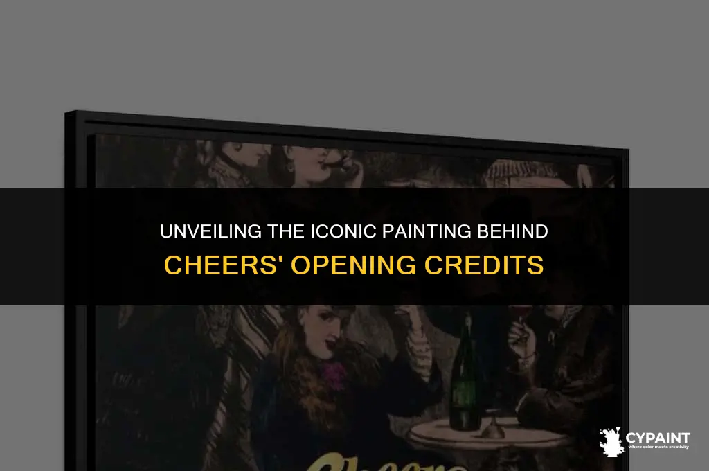 what is the painting in the opening credits of cheers