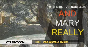 The True Identity of Jesus and Mary Painting