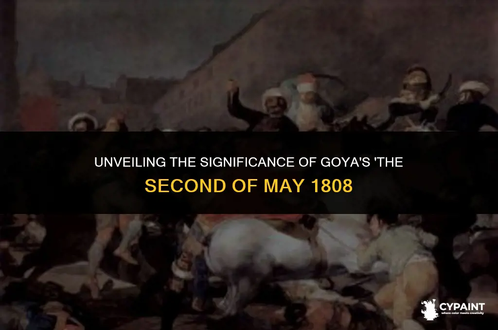what is the painting of the second of may about